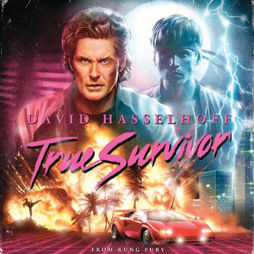 david-hasselhoff newest music video with Kung Fury