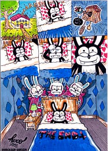 Hero "the night of the living rabbit" Le lapin magique