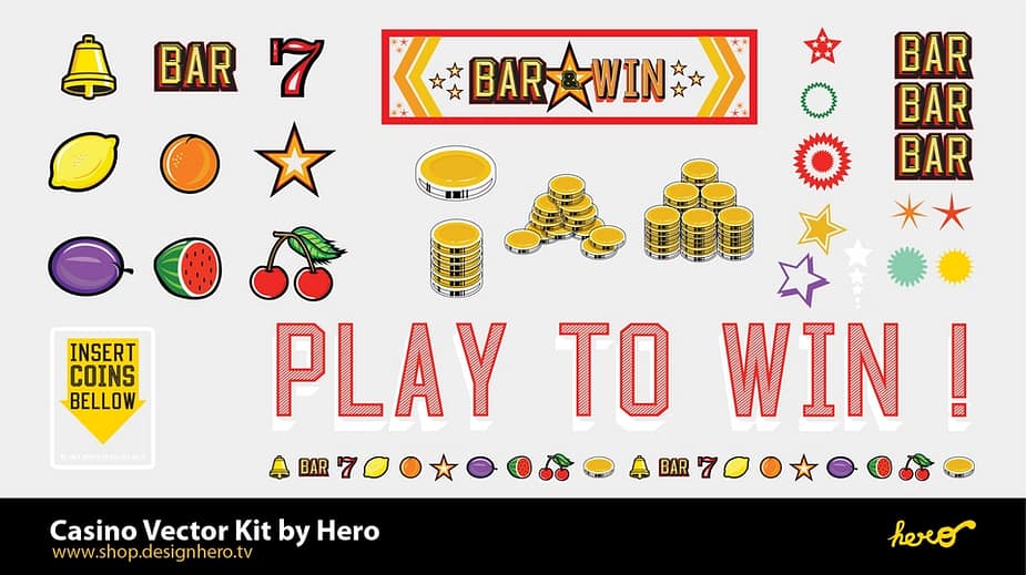 Casino Vector Kit.
A full set of Casino's assets in different formats.
EPS, PDF, AI (illustrator).