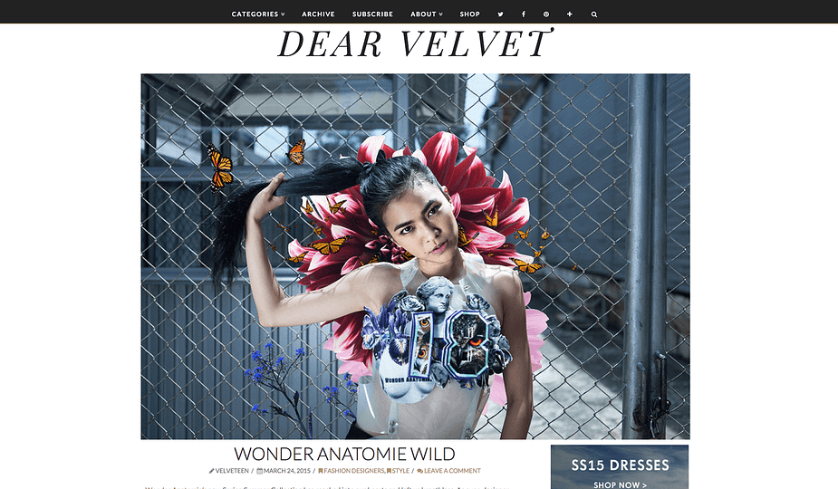 Dear Velvet, Wonder Anatomie, Siam Center, Thailand, Bangkok, Studio Supreme, Olivier Hero Dressen, Luca Buzas